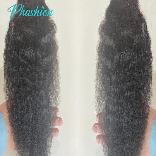 Kinky Straight Human Hair Lace Closure for Natural Styles