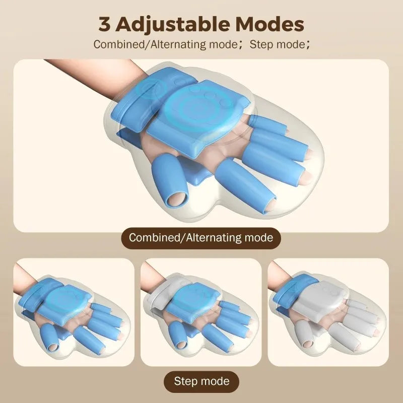 Electric Hand Massager with Airbag Compression for Palm and Wrist Relief - 3