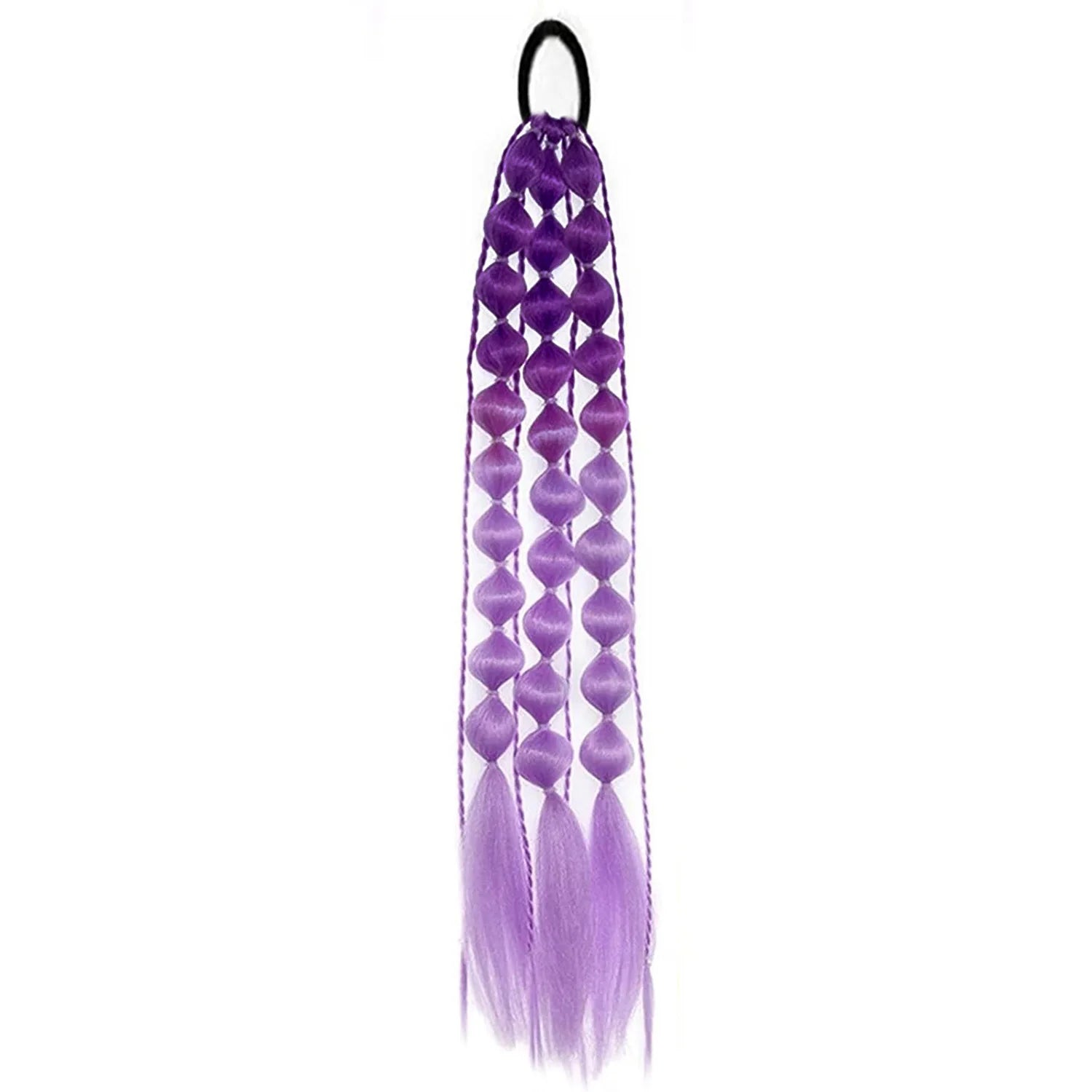 Colorful Bubble Braid Ponytail Extension for Instant Volume - 17