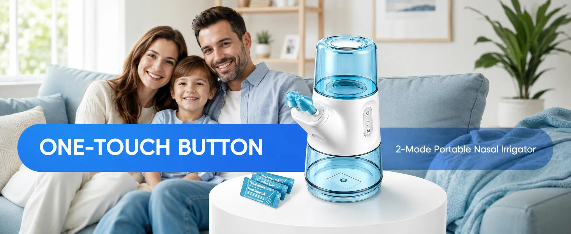 Portable Electric Nasal Irrigator for Sinus Relief and Daily Nasal Care - 19