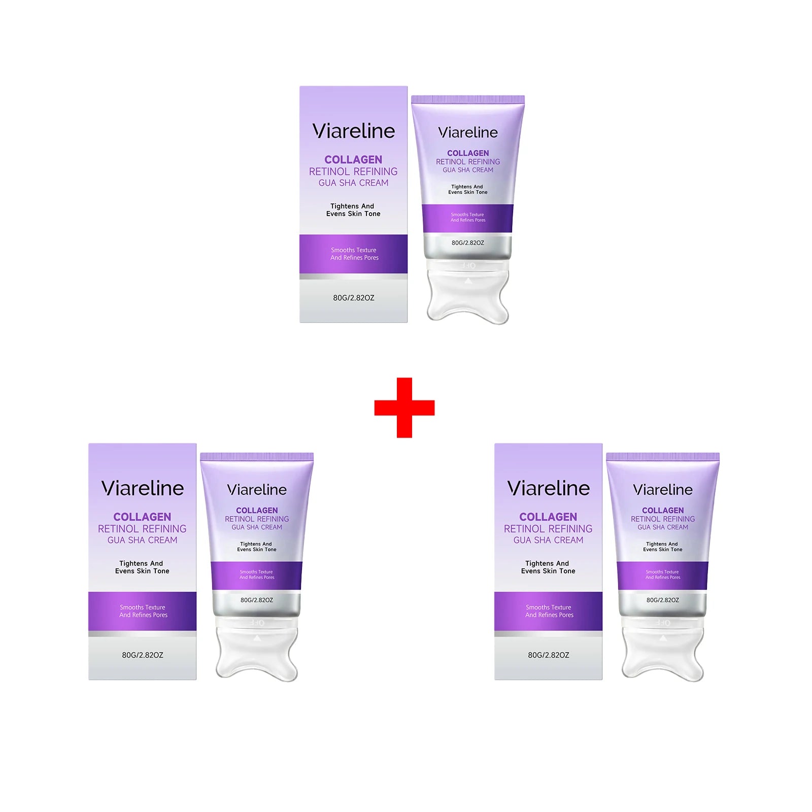 Collagen Retinol Sculpting Gua Sha Cream for Face Lifting and Tightening - 16
