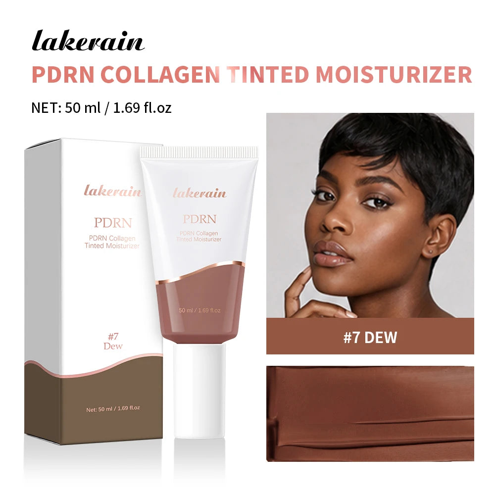 PDRN Collagen Tinted Moisturizer for All-Day Radiant Skin and Coverage - 25