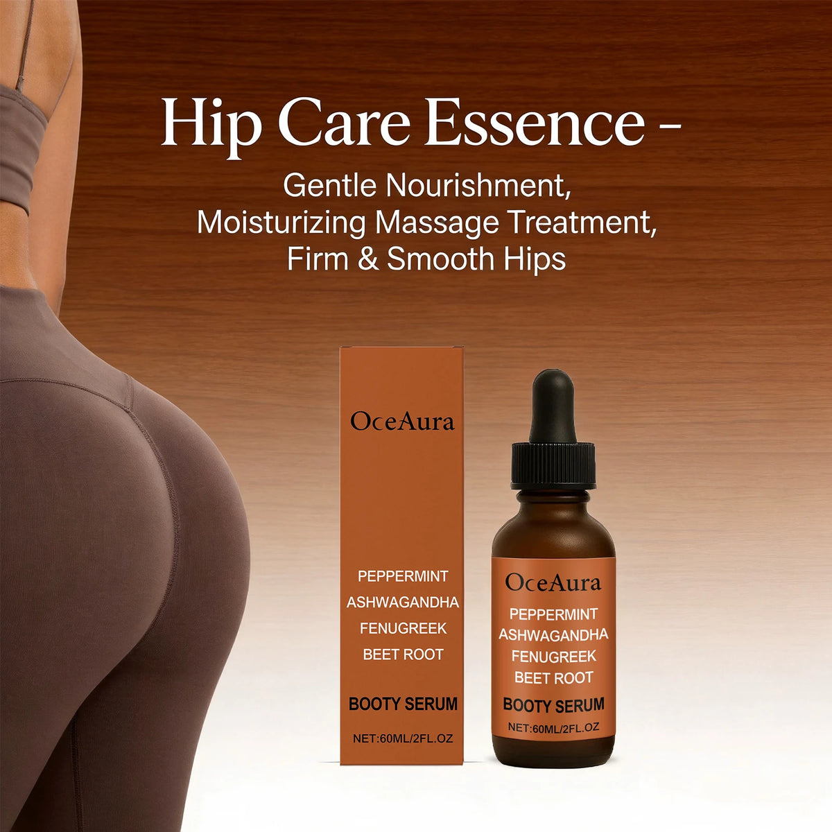 Butt Lifting and Firming Massage Serum for Fuller Curves