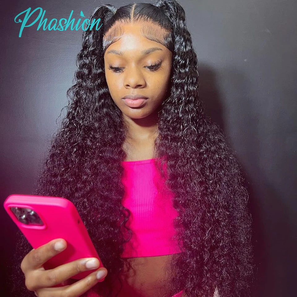 Deep Wave Human Hair Lace Frontal and Closure - 6