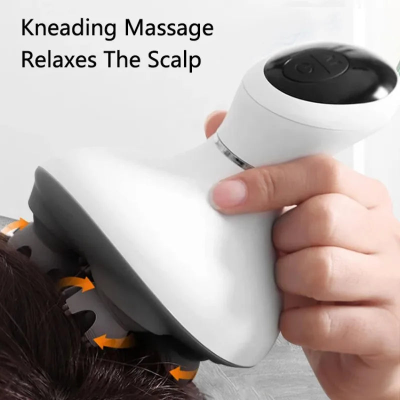 Electric Scalp Massager for Stress Relief and Hair Care - 2