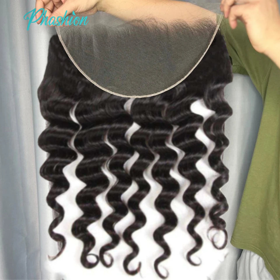 13x6 HD Lace Kinky Curly Frontal for Seamless Natural Hairlines - 2