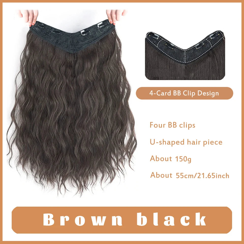 Wavy Clip-In Hair Extensions for Voluminous Styles