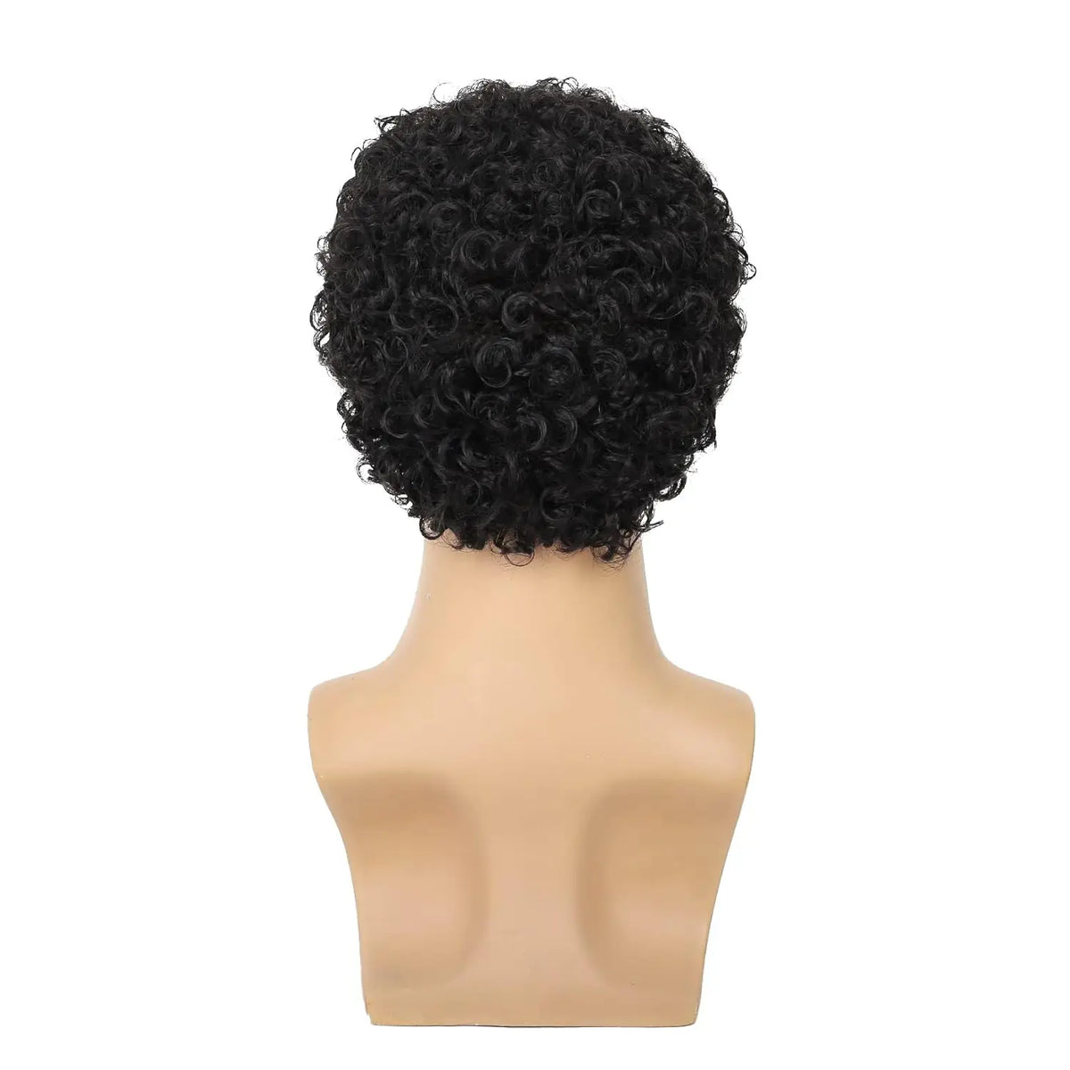 Short Curly Afro Wig for Men for Halloween Cosplay and Daily Styling