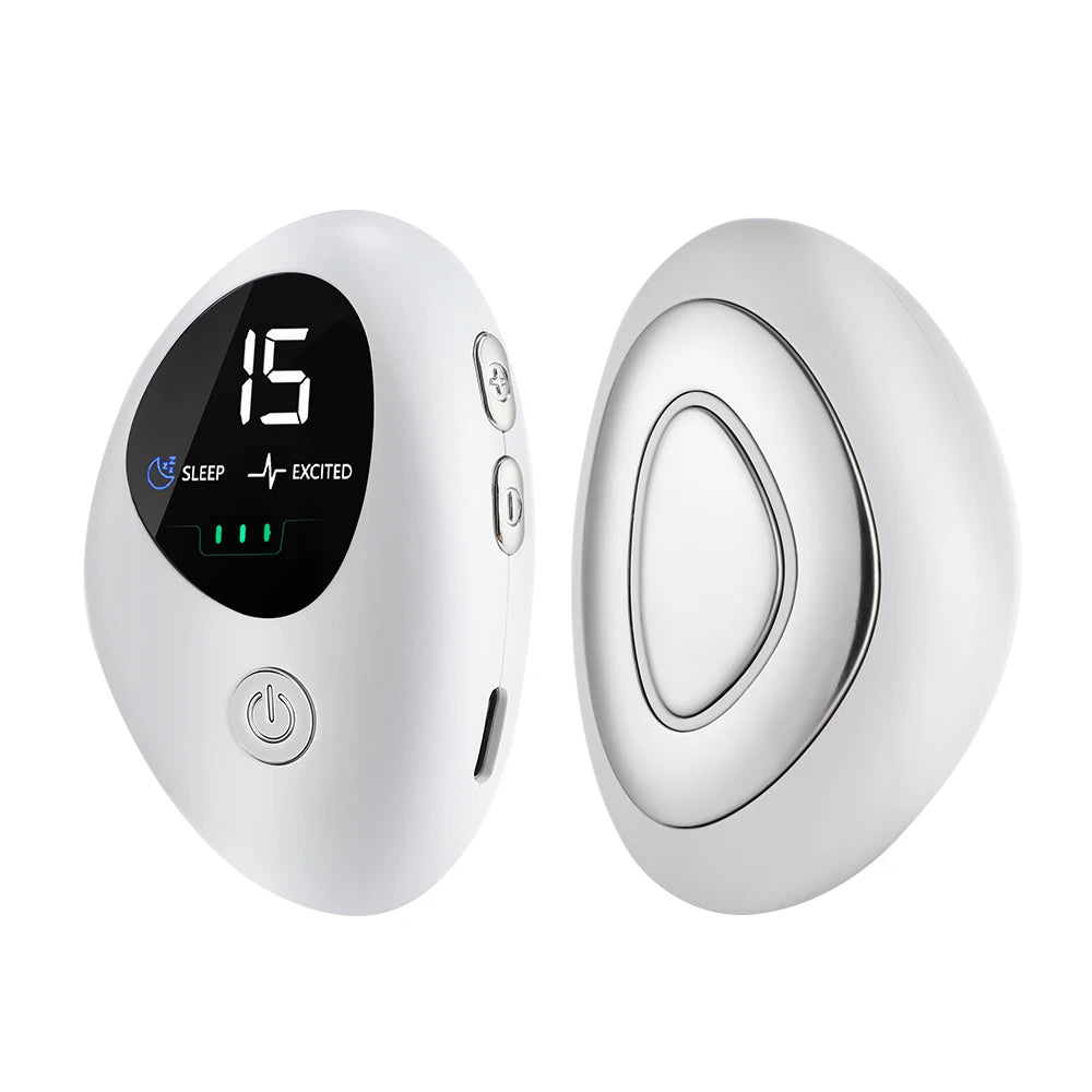 Handheld Micro-Current Sleep Aid Device for Anxiety and Stress Relief