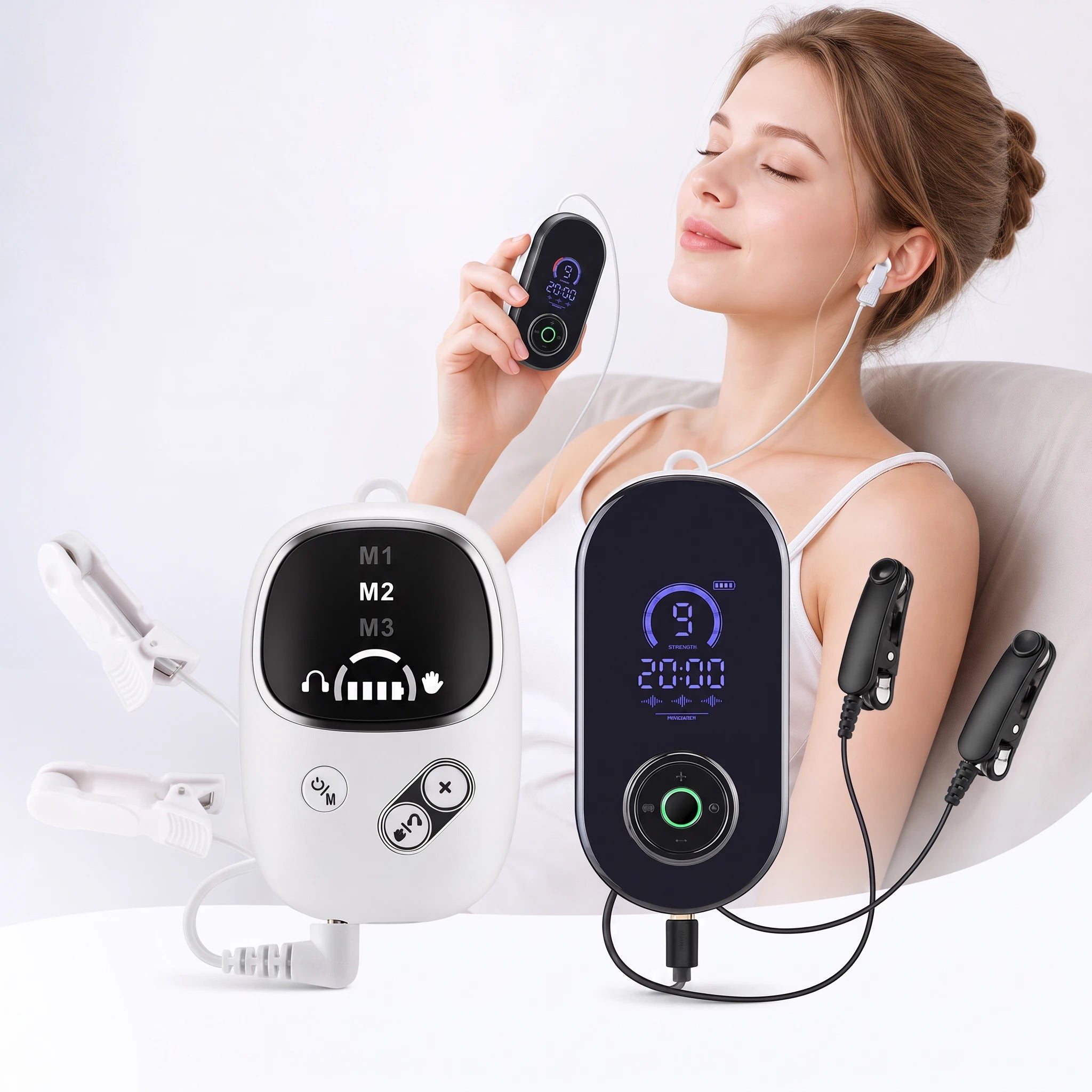 Handheld CES Sleep Aid Device for Insomnia and Anxiety Relief - 1