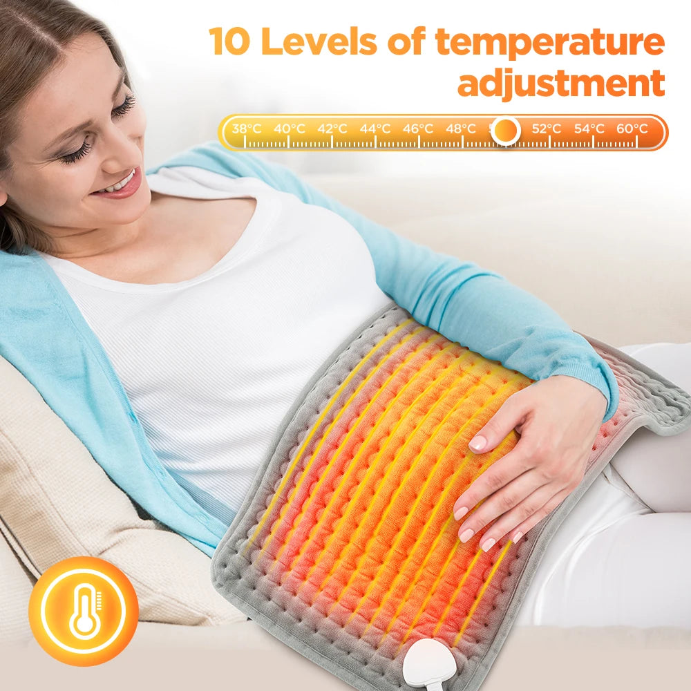 Electric Heating Pad for Muscle Pain Relief and Full Body Warming - 3