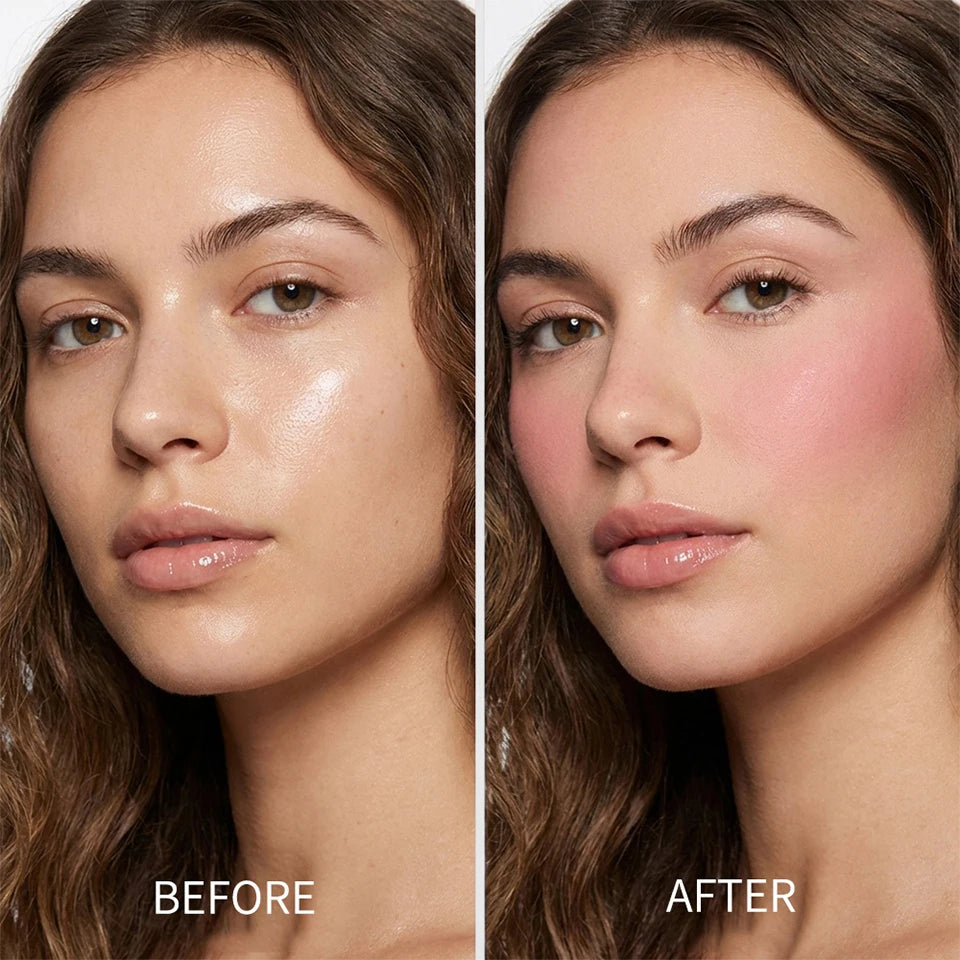Color Correcting CC Cream and SPF 50 Sunscreen Blush Stick Makeup Set - 23