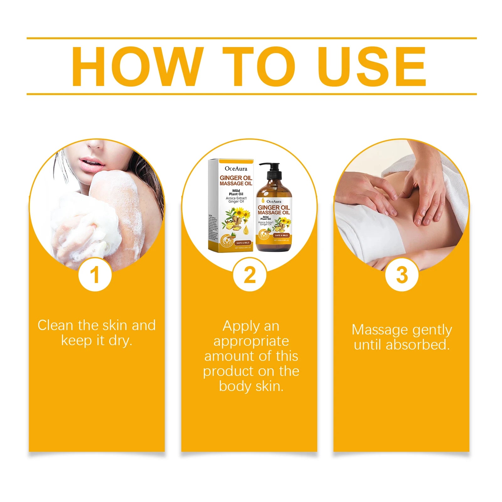 Ginger Essential Massage Oil for Muscle Relief and Skin Nourishment - 16