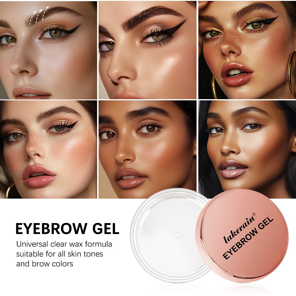 Waterproof Sculpting Brow Styling Gel for Natural Long-Lasting Brows