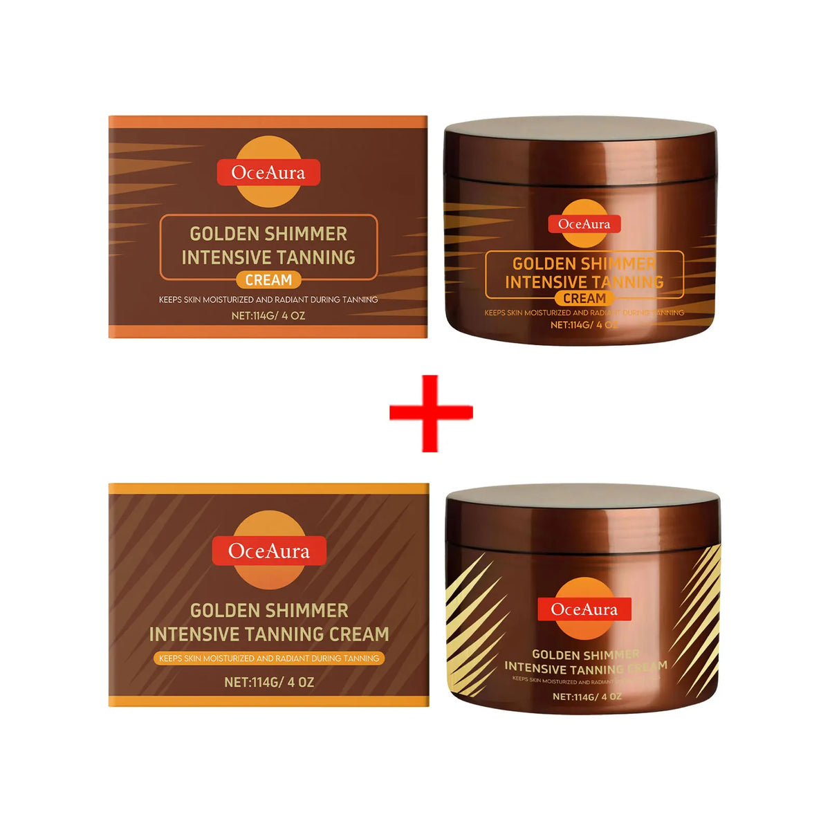 Intensive Tanning Accelerator Cream for Radiant Sunless Bronze Skin
