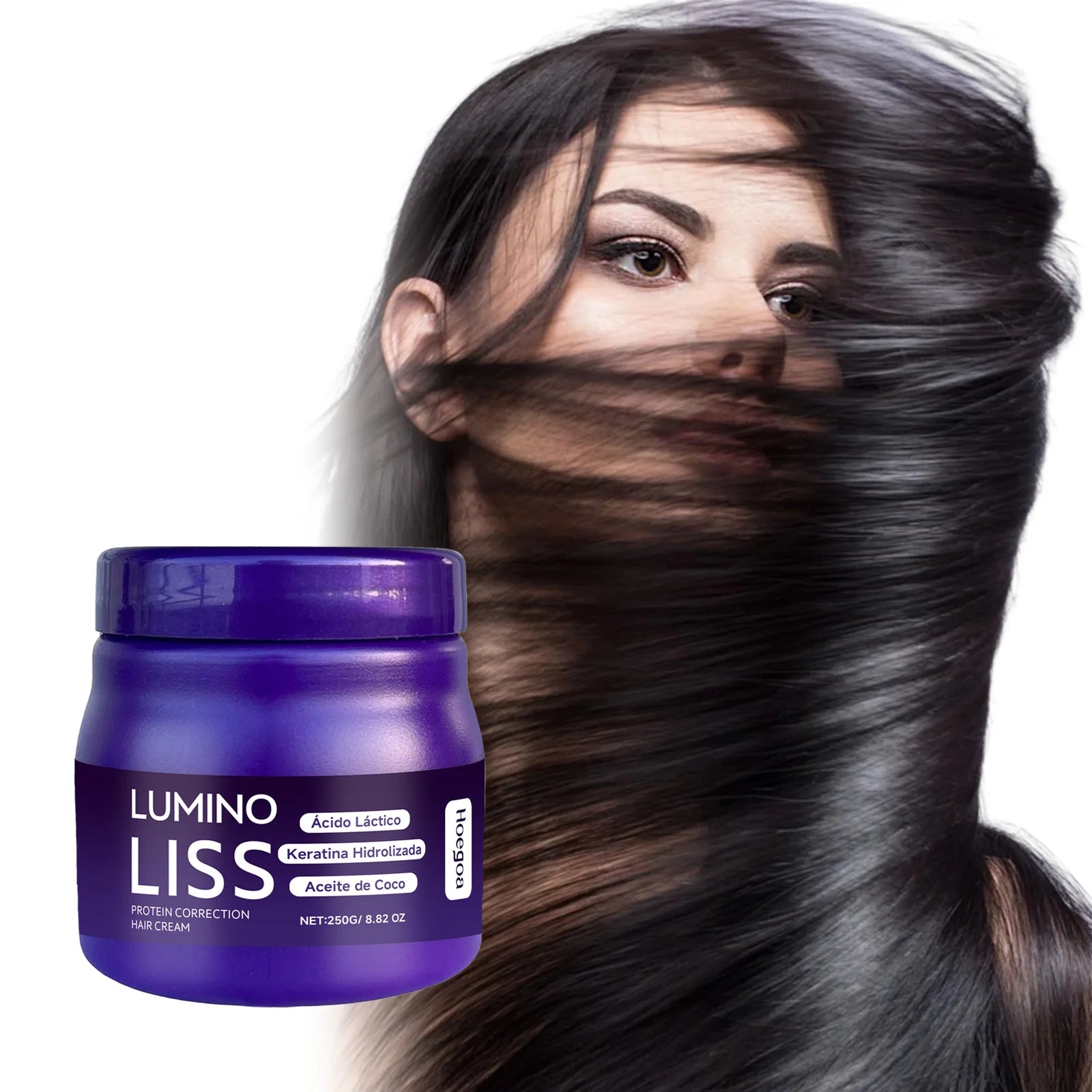 Protein Correction Hair Straightening Cream for Smooth Frizzy Hair - 10