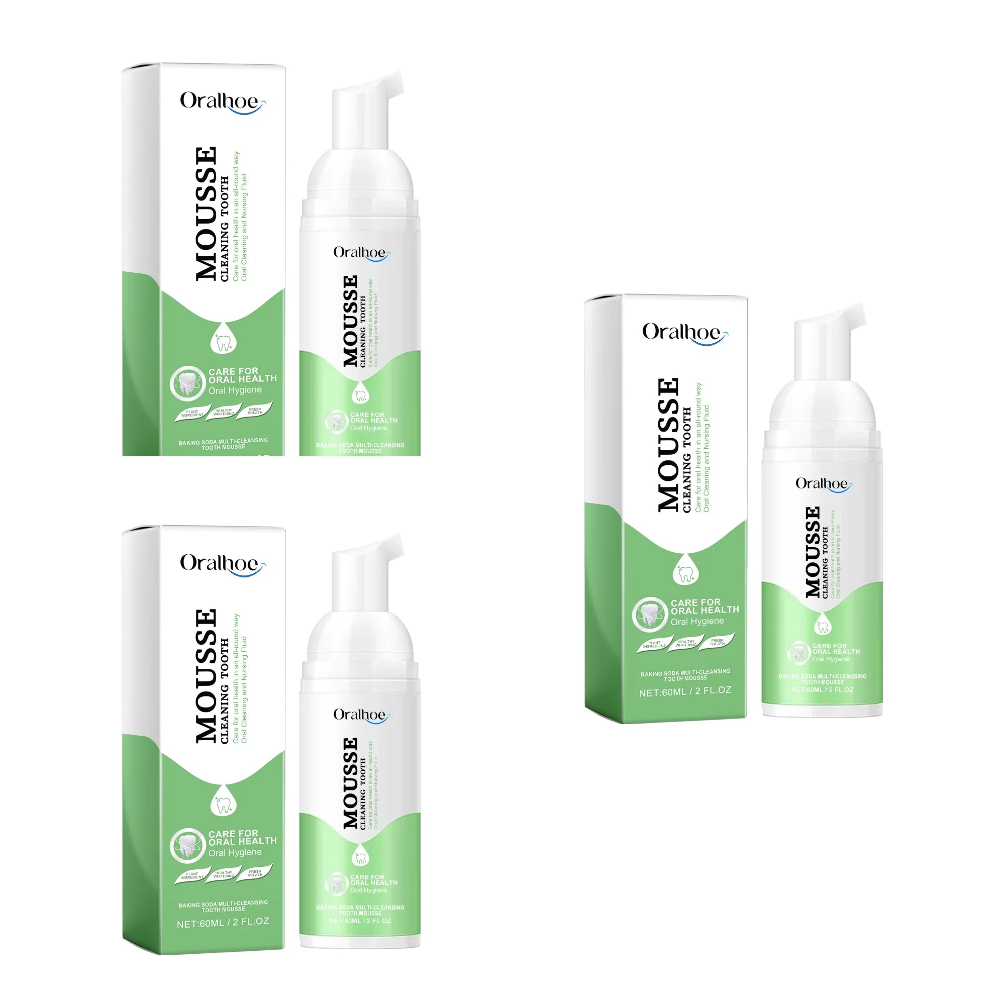 Foaming Teeth Whitening Mousse for Stain Removal and Fresh Breath - 17