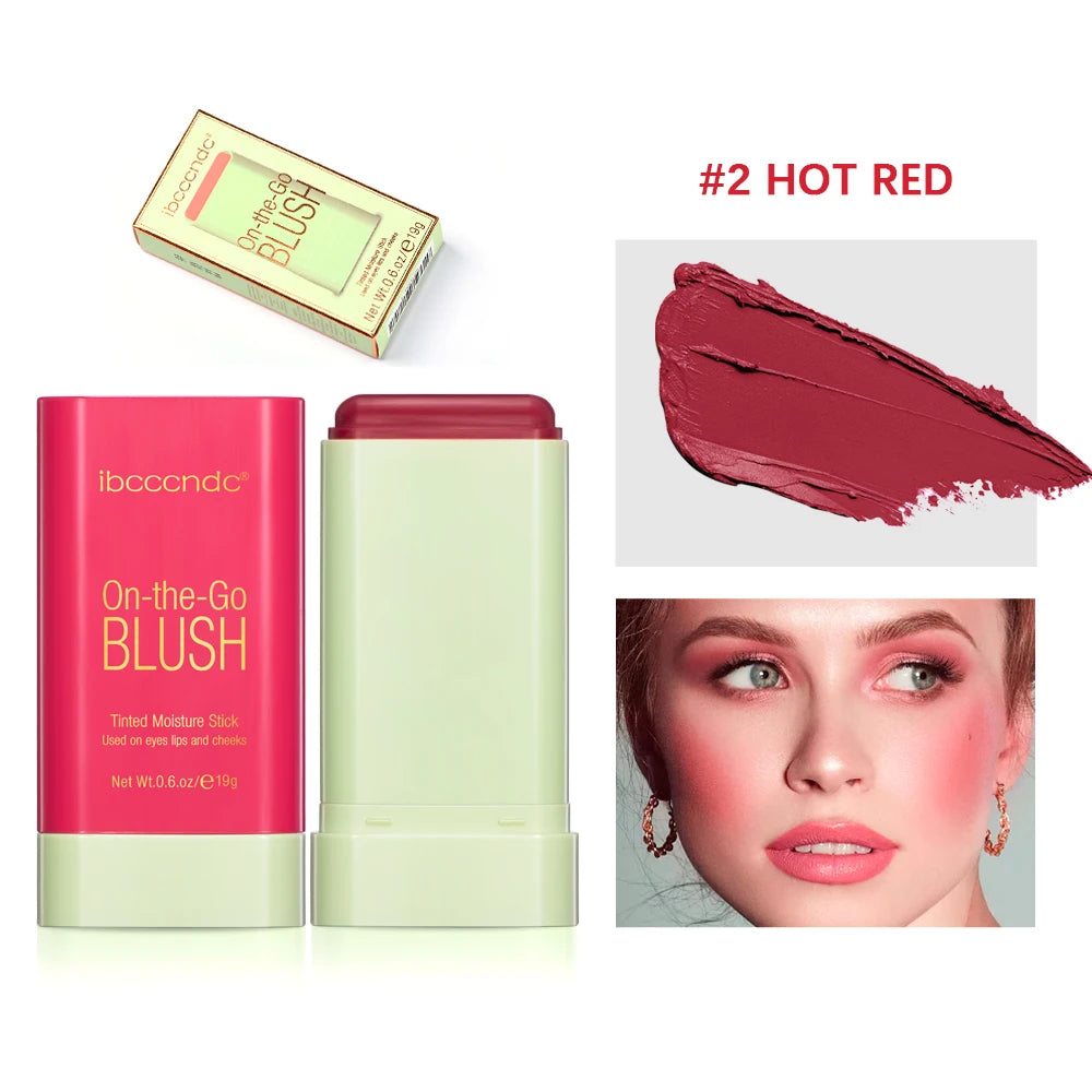 Cream Blush Stick for Cheeks and Lips Multi-Use Makeup - 26