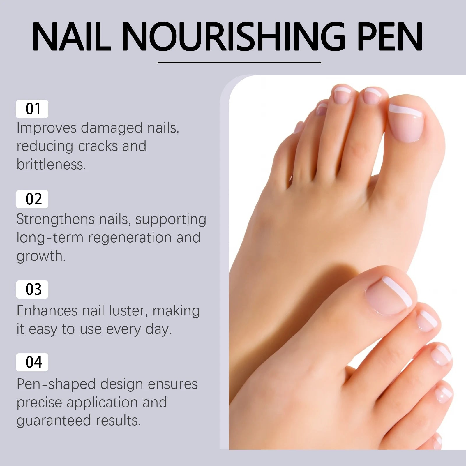 Nail Repair and Cuticle Nourishing Pen for Damaged and Brittle Nails - 4