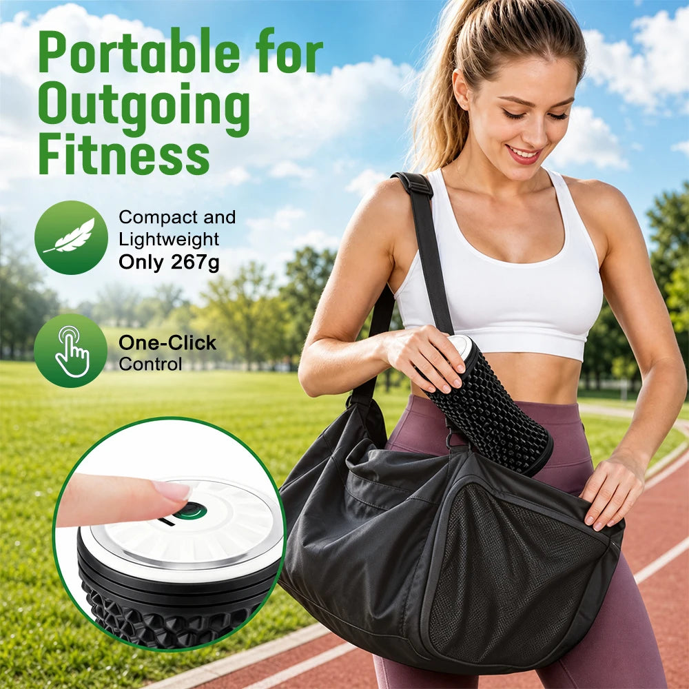 Electric Vibrating Massage Roller for Deep Muscle Recovery and Relief - 5