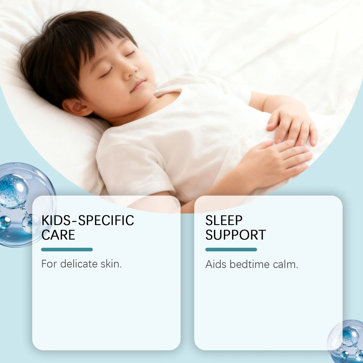 Magnesium Roll-On for Kids Restful Sleep and Body Relaxation