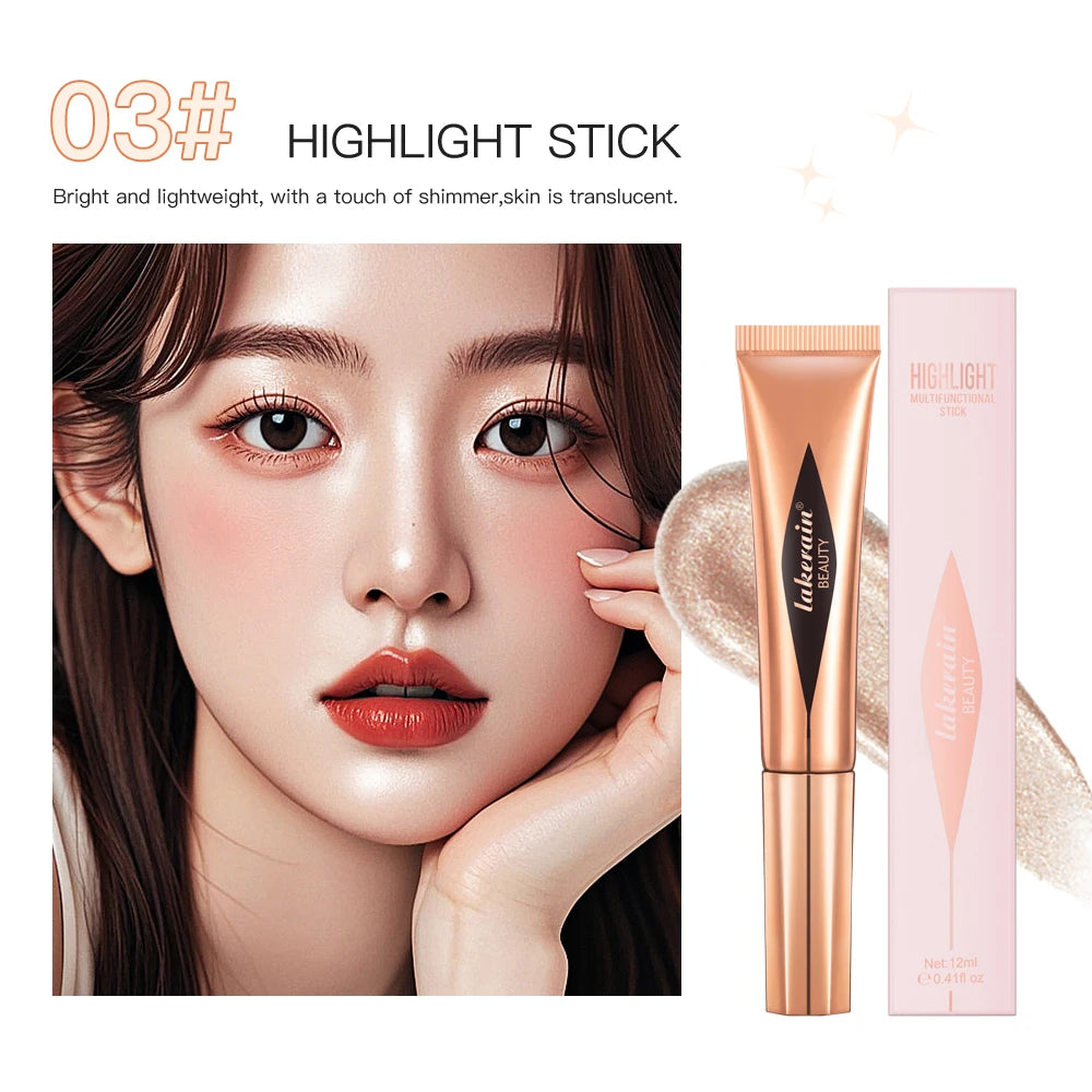 Liquid Face Contour and Highlighter Wand with Cushion Applicator - 33