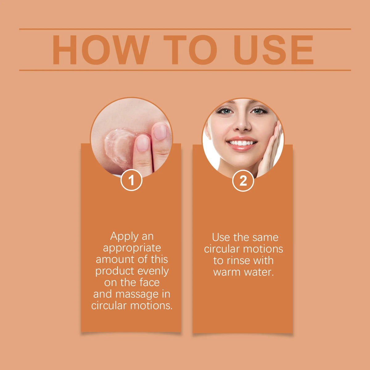 Brightening Orange Facial Exfoliating Gel for Smooth and Glowing Skin