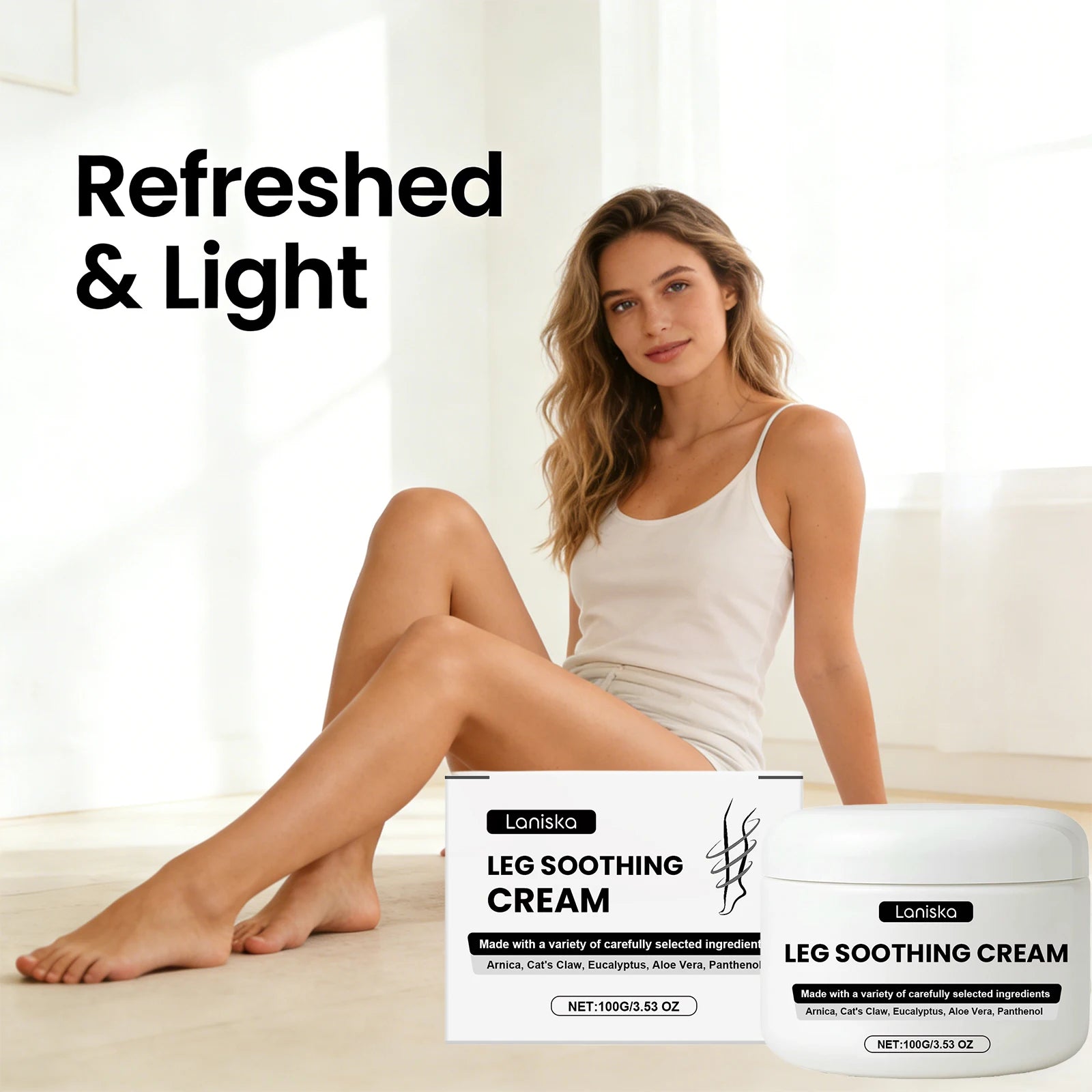 Soothing Muscle Relief Cream for Tired Legs and Daily Comfort - 1
