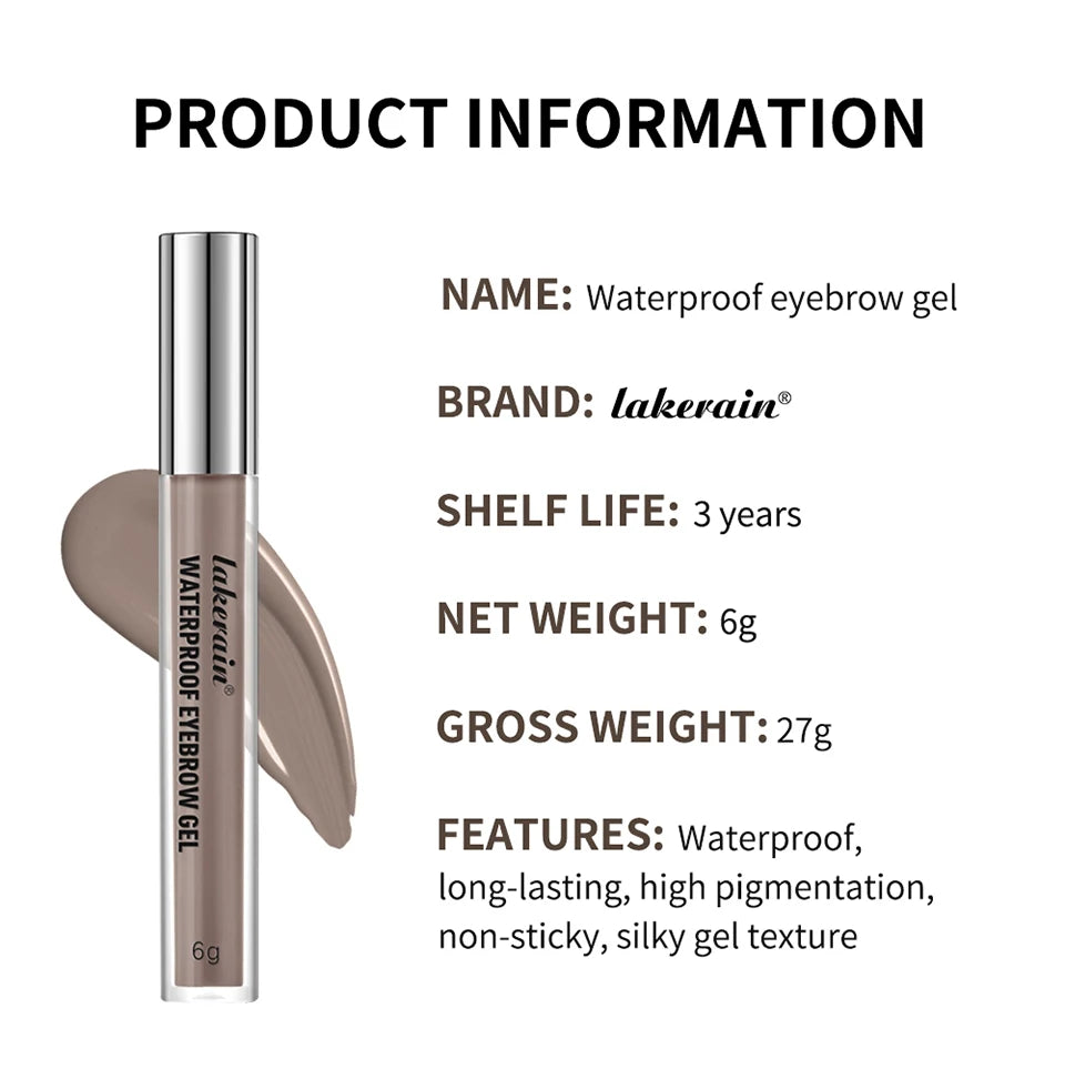 Waterproof Eyebrow Tint Gel for Long-Lasting Defined Brows - 13