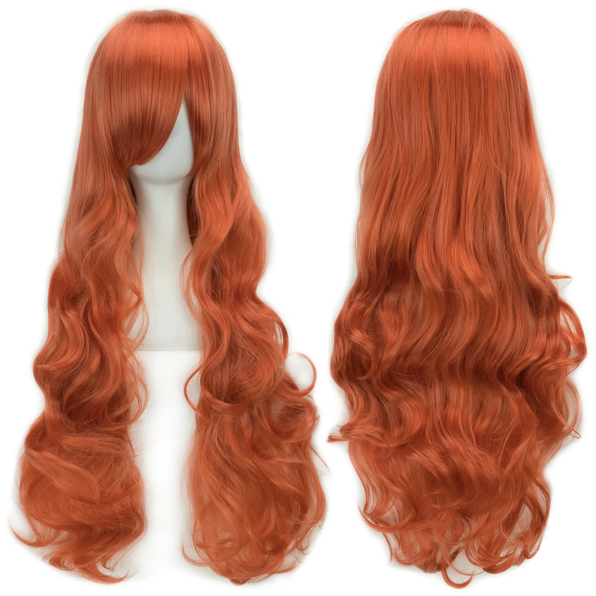 Long Curly Heat-Resistant Synthetic Cosplay Wig for Costume Parties