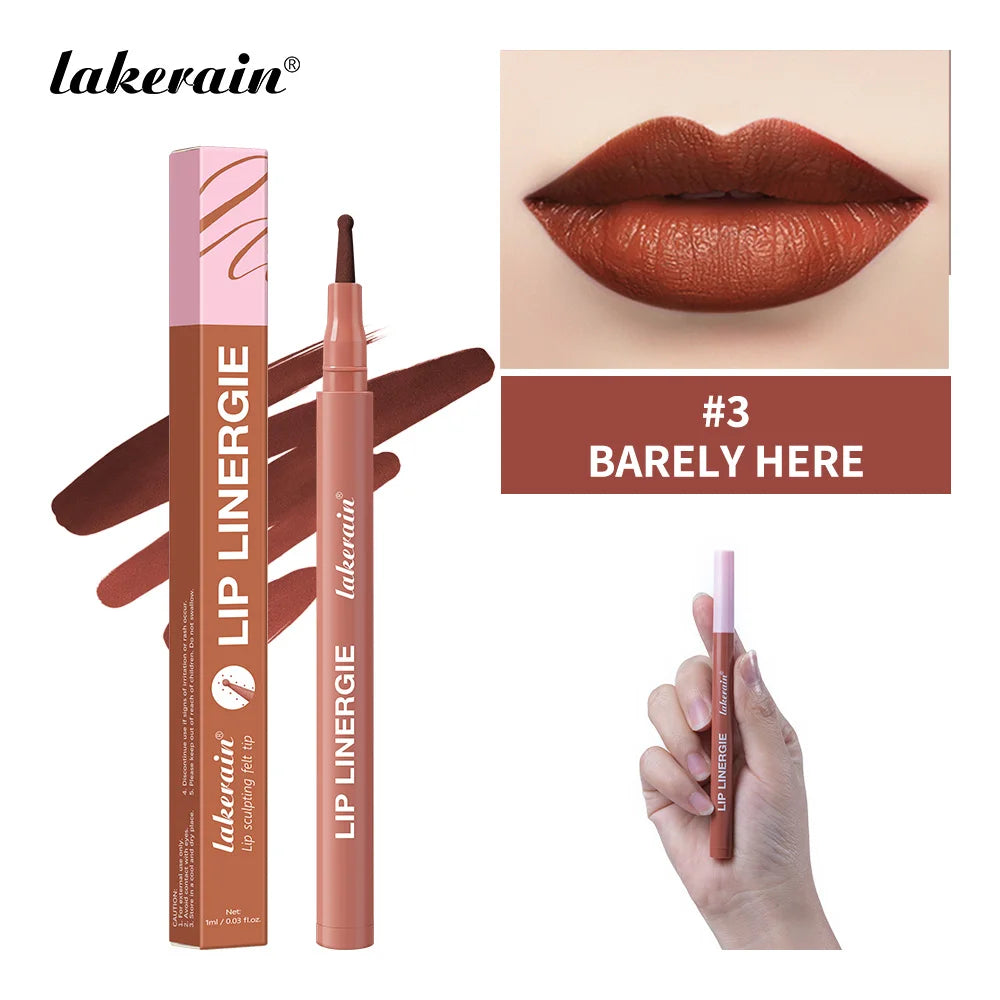 Dual-Sided Lip Contour Stain Pen for Precise Definition and Color - 32