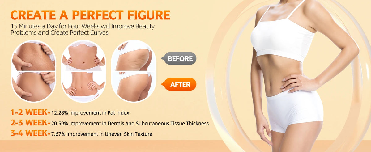 3-in-1 Ultrasonic Body Slimming and Cellulite Reduction Massage Device