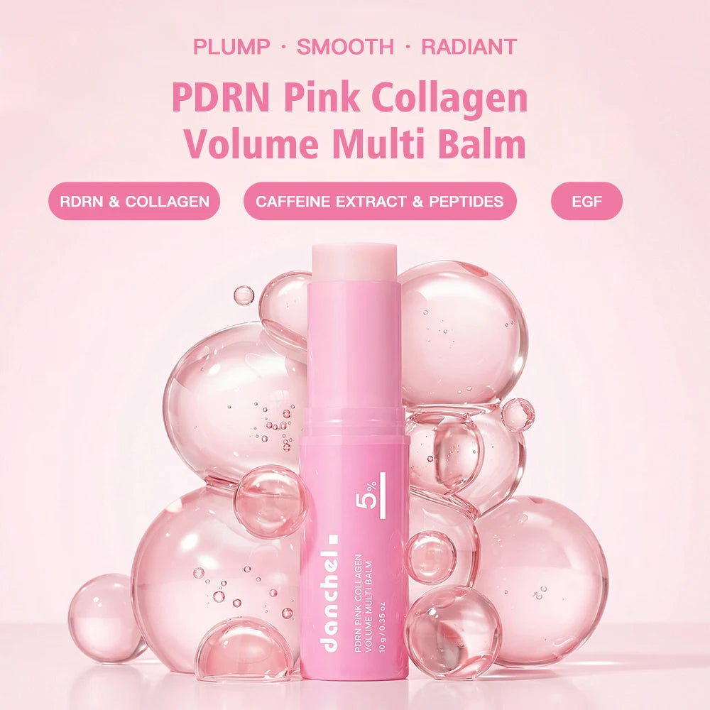 Salmon PDRN Peptide Serum and Collagen Volume Balm Set for Radiant Skin