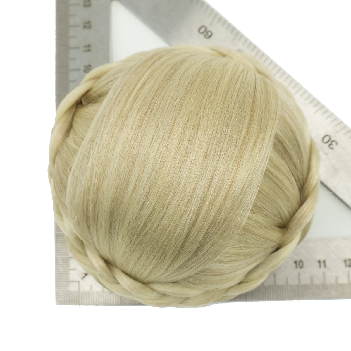 Braided Chignon Hair Bun Extension for Elegant Updos and Everyday Styling
