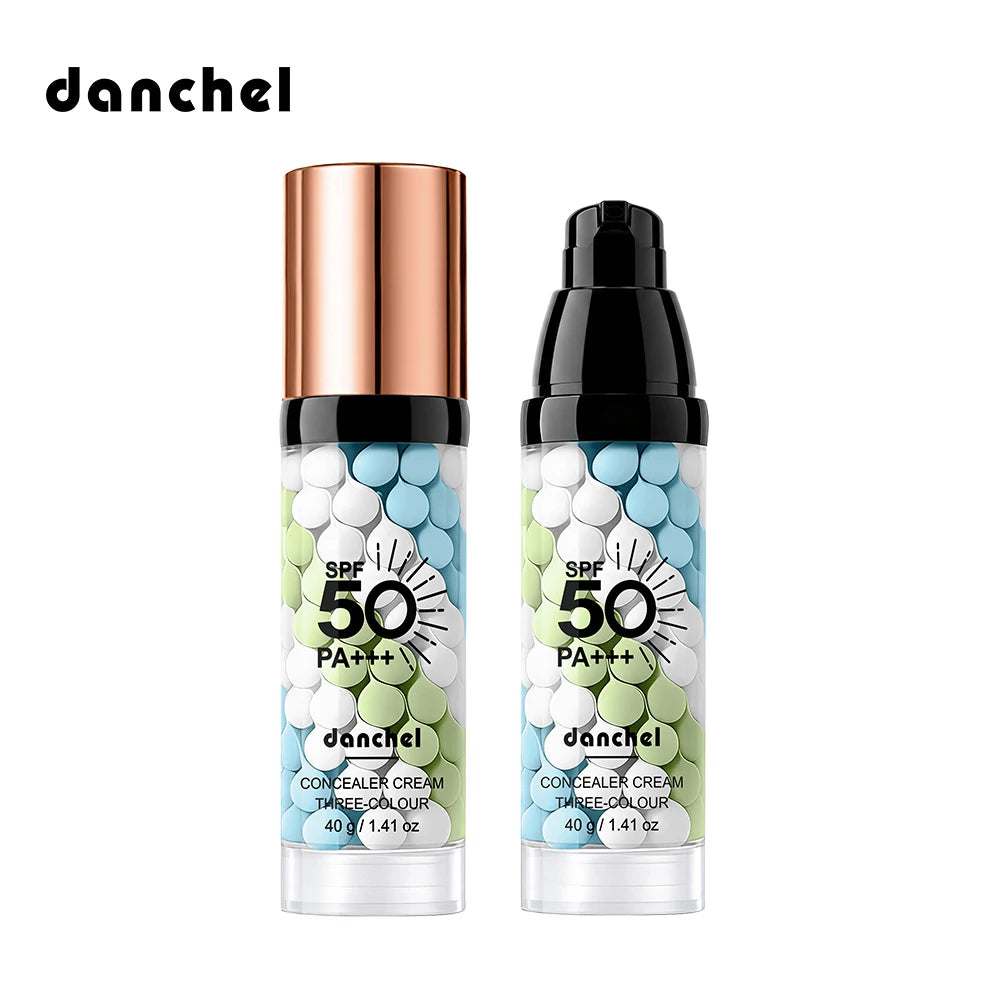 Three-Color Correcting Face Primer and Moisturizing Makeup Base with SPF 50 - 21