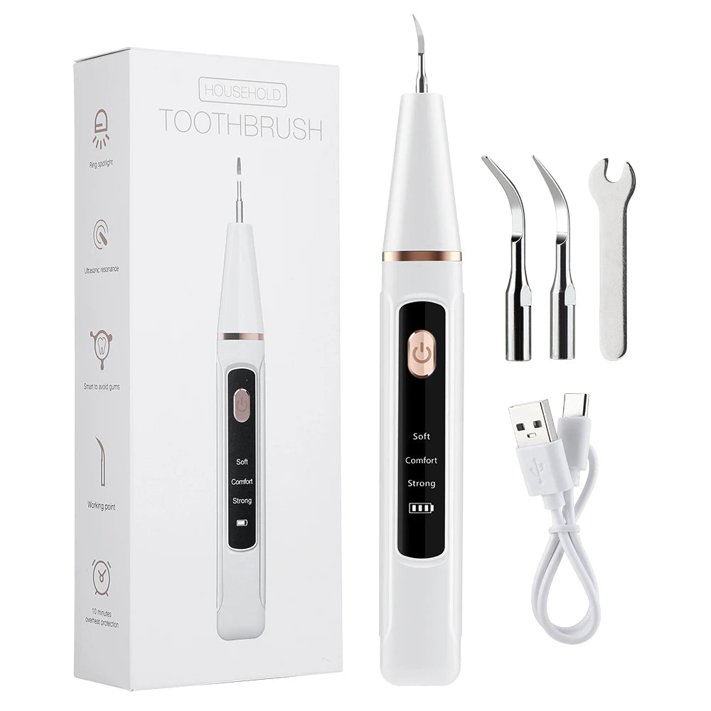 Ultrasonic Electric Teeth Tartar and Plaque Remover for Home Dental Care - 20