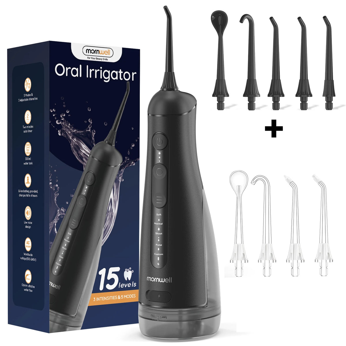 Portable Cordless Water Flosser for Deep Cleaning and Gum Health