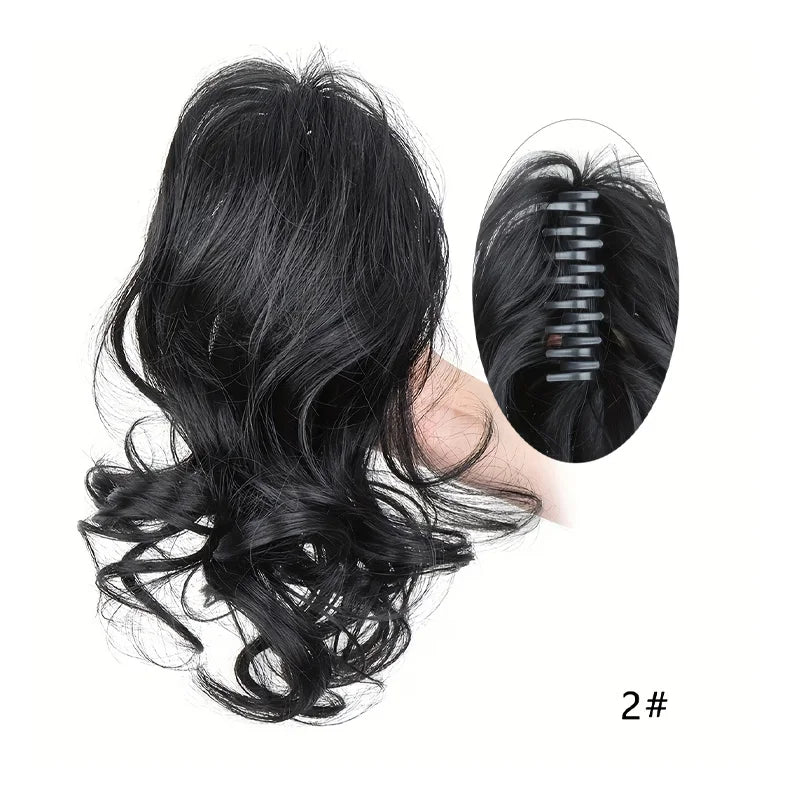 12-Inch Curly Claw Clip Ponytail Extension - 6