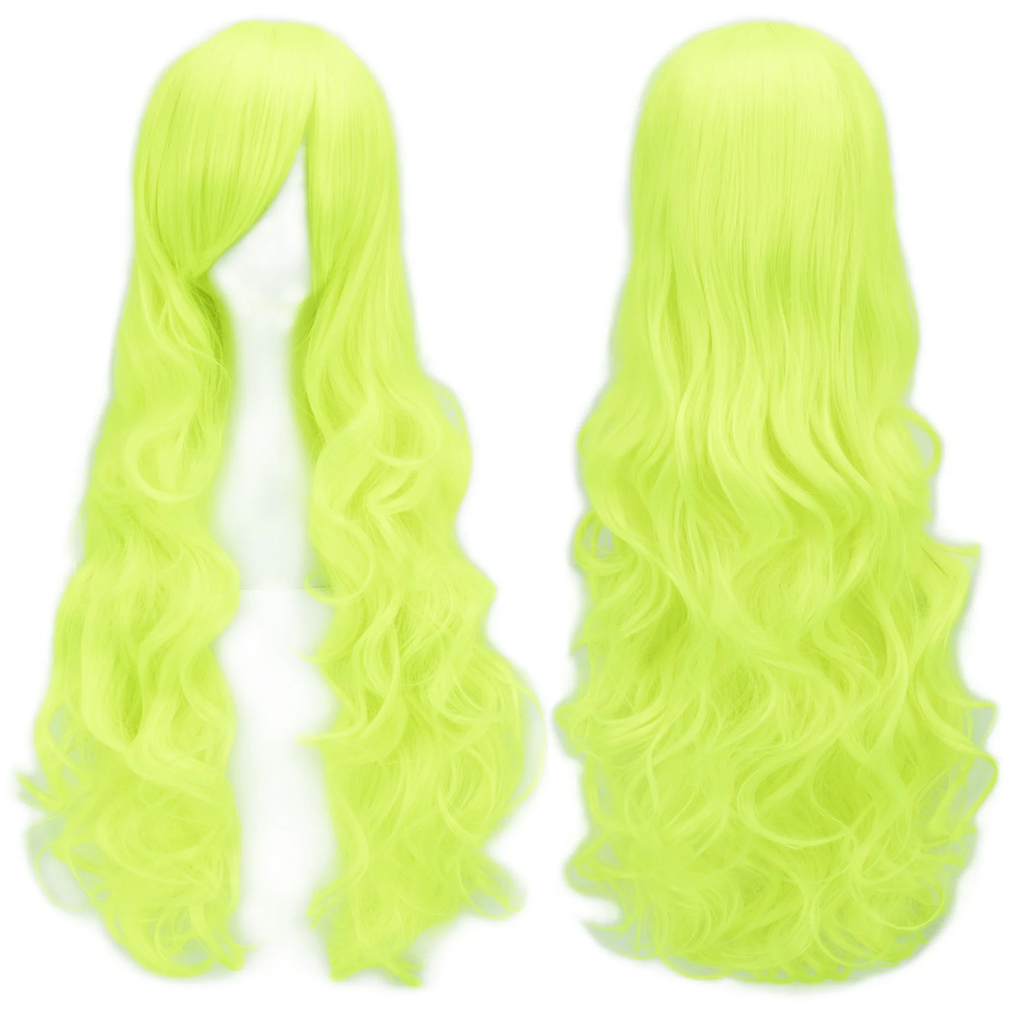 Long Curly Synthetic Cosplay Wig for Parties - 27