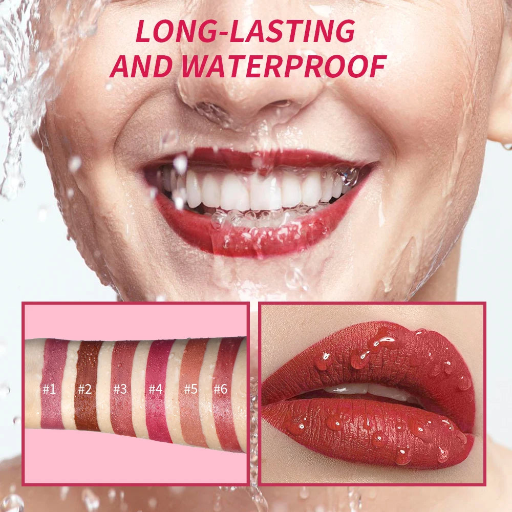 Waterproof Matte Lip Tint for Long-Lasting Comfortable All-Day Wear