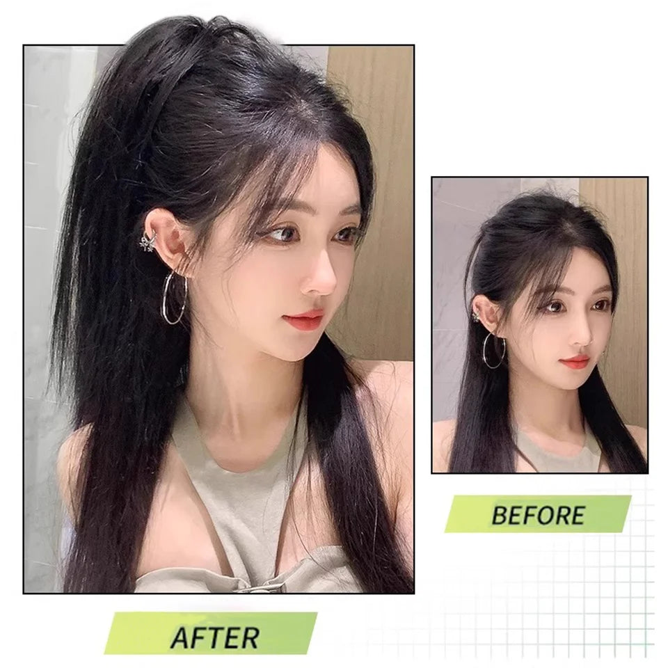 10-Inch Straight Claw Clip Ponytail Hair Extension