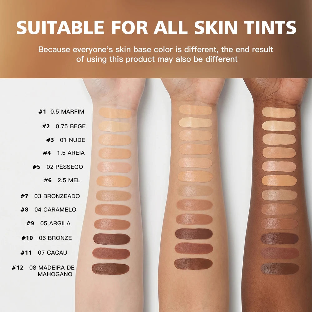 Matte Liquid Foundation for Pore Minimizing and Oil Control - 12