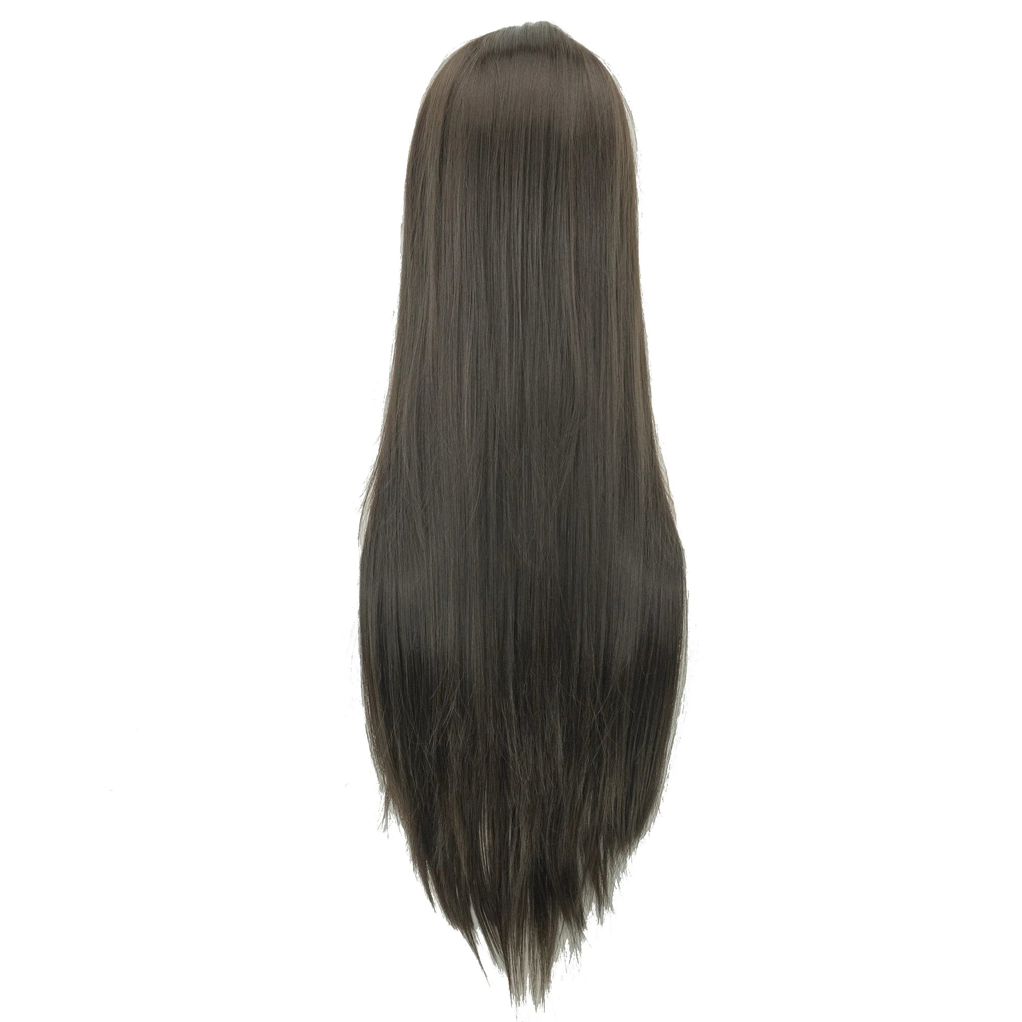 Long Straight Black Cosplay Wig for Anime Costumes and Character Styling - 5