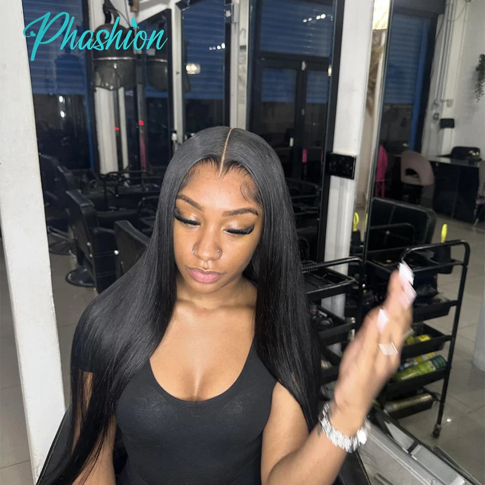 Straight Human Hair Lace Frontal for Natural Styles - 6