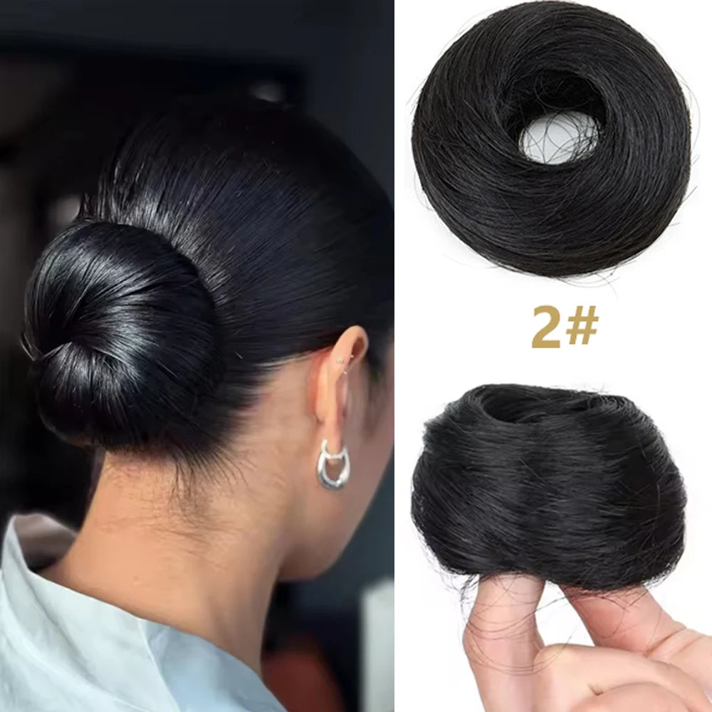Messy Bun Hair Extension Scrunchie