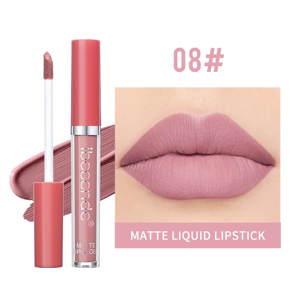 Waterproof Matte Liquid Lipstick for Long Lasting All Day Wear