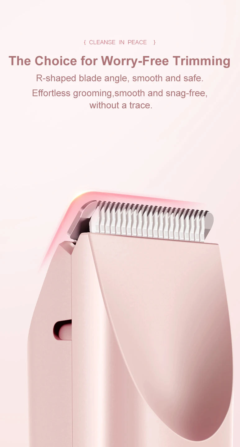 Electric Waterproof Women's Hair Shaver for Face, Bikini, and Body - 11