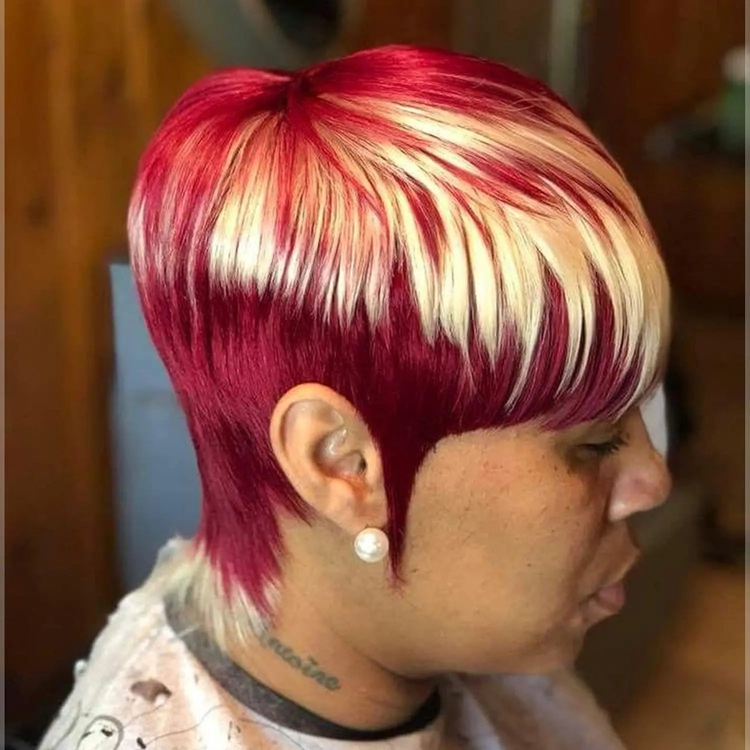 Short Wavy Pixie Cut Wig for Daily Wear - 4