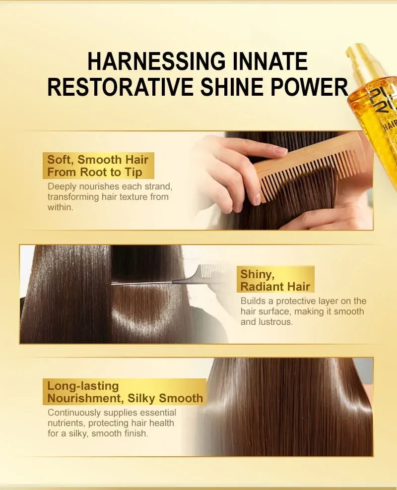 Amino Acid Revitalizing Hair Oil for Smooth and Frizz-Free Shine - 9