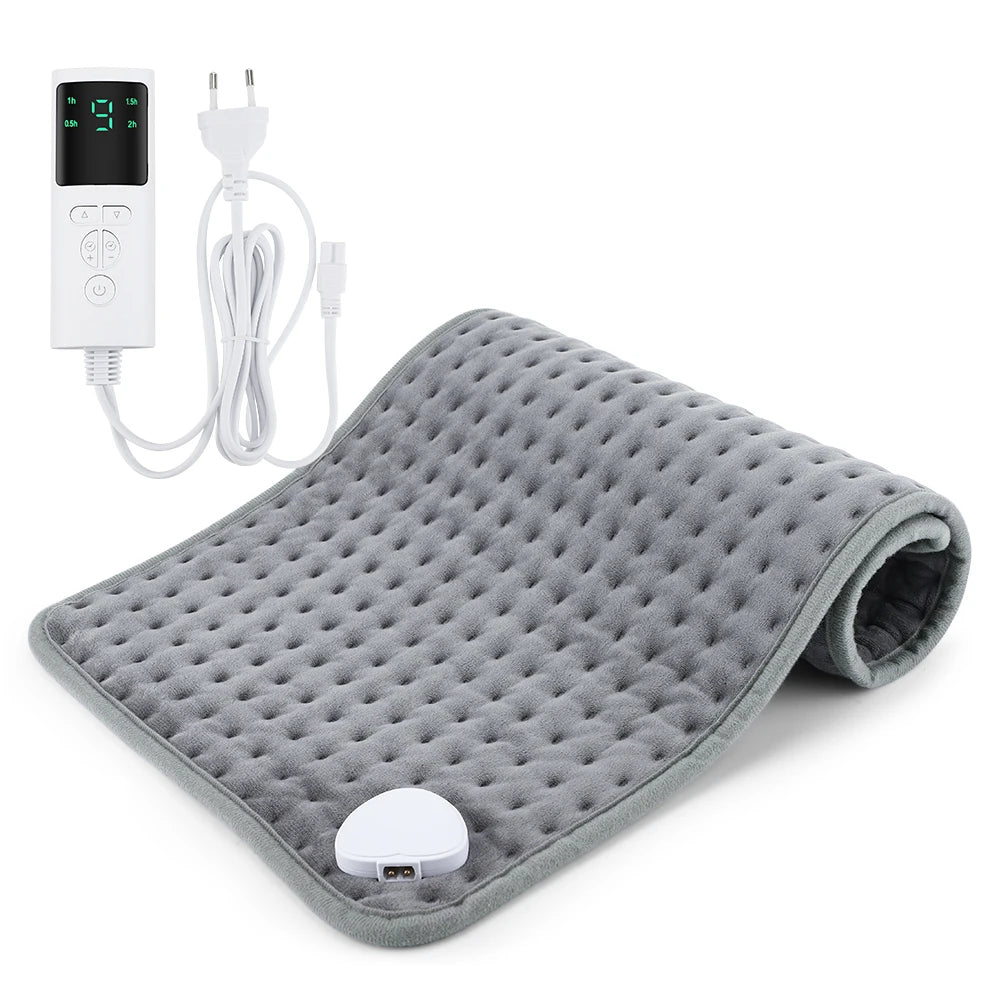 Electric Heating Pad for Back Neck and Shoulder Pain Relief